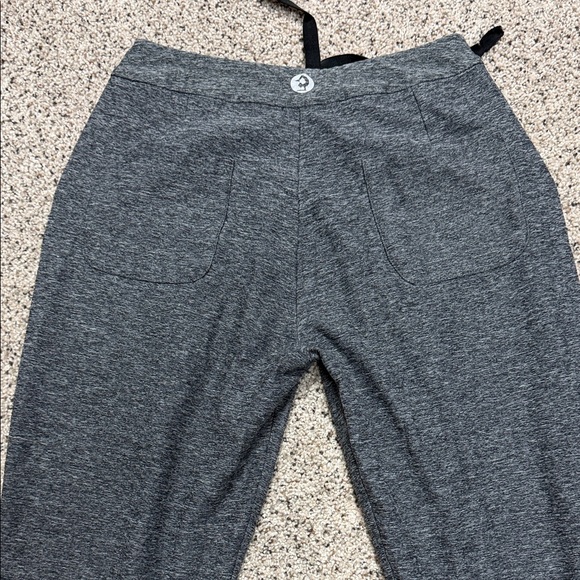 Women’s yoga outlet Charcoal Joggers with Drawstring - Picture 4 of 5